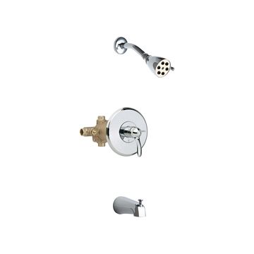 Chicago 1905-600CP Thermostatic Tub and Shower Valve