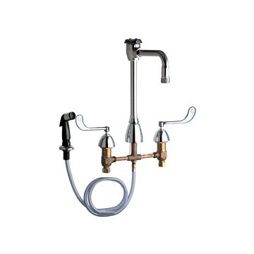 Chicago 200-AGN8BVBE2-2-319CP Service Sink Faucet