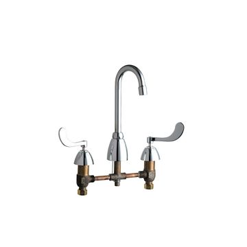 Chicago 201-AGN1AE3-317CP Kitchen Sink Faucet W/O Spray (Discontinued)