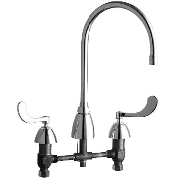 Chicago 201-AGN8AE3-317XKABCP E-Cast Concealed Kitchen Sink Faucet