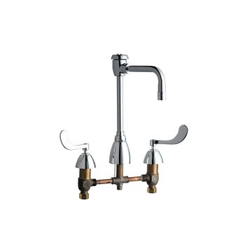 Chicago 201-AGN8BVBE3-2-317CP Service Sink Faucet
