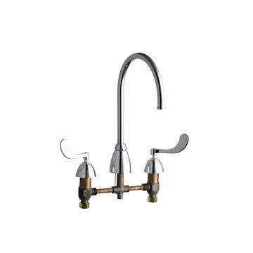 Chicago 201-AGN8FCCP Kitchen Sink Faucet W/O Spray (Discontinued)