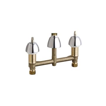 Chicago 201-ALESHAB Concealed Hot and Cold Water Sink Faucet
