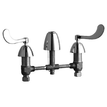 Chicago 201-ALESSSPT317CP Concealed Kitchen Sink Faucet