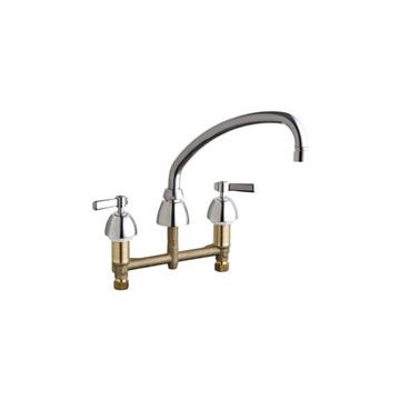 Chicago 201-RSL9E35VXKAB Concealed Hot and Cold Water Sink Faucet