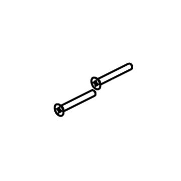 Chicago 2500-015JKNF Screw 10-24-1-1/2 For 2500 TempShield Fitting