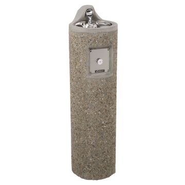 Haws 3060 Stone Aggregate Outdoor Drinking Fountain