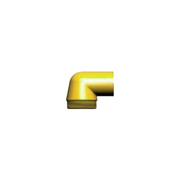 Guardian 330-12-08RSE-YEL Plastic Street Elbow Yellow (Discontinued)
