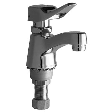 Chicago 333-336PSHVPACP Lavatory Metering Faucet (Discontinued)