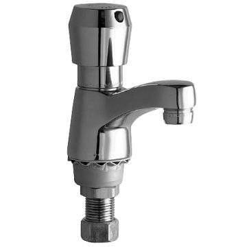 Chicago 333-665PSHVPAABCP E-Cast Lavatory Metering Faucet