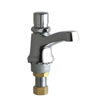 Chicago 333-SLOLEOPSHAB Single Supply Metering Sink Faucet