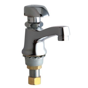 Chicago 335-E12PSHCP Metering Faucet (Discontinued)