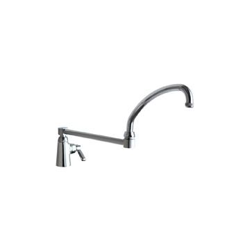 Chicago 350-DJ21ABCP Single Supply Sink Faucet