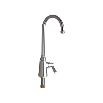 Chicago 350-E1ABCP Single Supply Sink Faucet