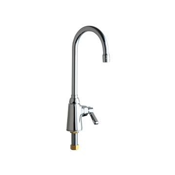 Chicago 350-E35-244ABCP Single Supply Sink Faucet