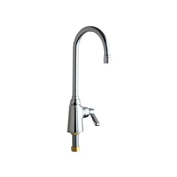 Chicago 350-E35VPCABCP Single Supply Sink Faucet