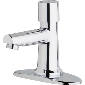 Chicago 3500-4E2805ABCP Lavatory Metering Faucet