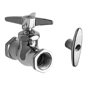 Chicago 375-LKCP Straight Stop Faucet (Discontinued)