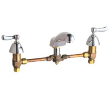 Chicago 404-12CCCP Concealed Deck Mount Lavatory Faucet