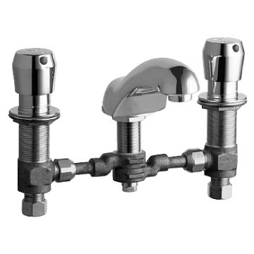 Chicago 404-665SWCP Concealed Lavatory Metering Faucet (Discontinued)
