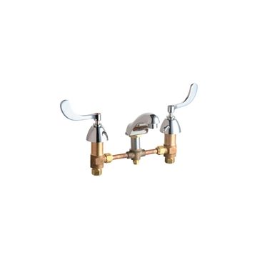 Chicago 404-VE2805-317ABCP Concealed Hot and Cold Water Sink Faucet