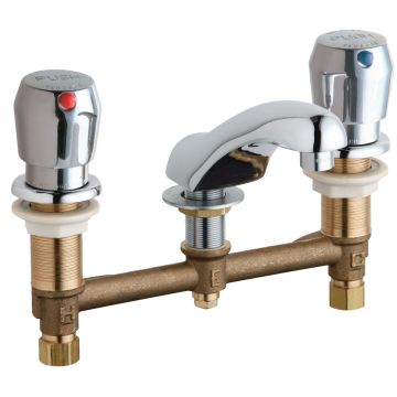 Chicago 404-VE2805-665CP Concealed Lavatory Metering Faucet