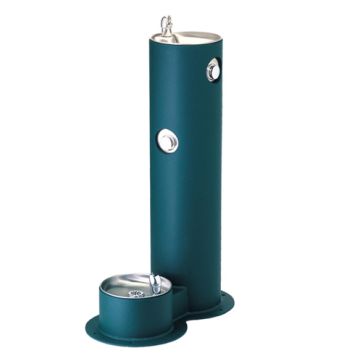 Elkay LK4400DB Outdoor Drinking Fountain with Dog Bowl