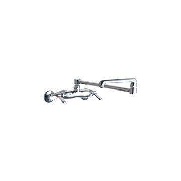 Chicago 445-DJ18E1ABCP Hot and Cold Water Sink Faucet