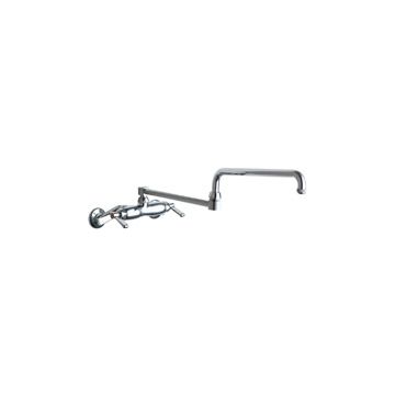 Chicago 445-DJ24ABCP Hot and Cold Water Sink Faucet