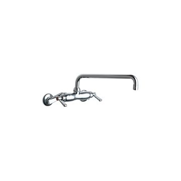 Chicago 445-L12E35ABCP Hot and Cold Water Sink Faucet