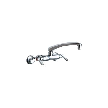 Chicago 445-L8E35ABCP Hot and Cold Water Sink Faucet