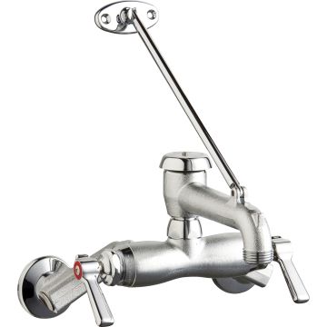 Chicago 445-VBRRCF Hot and Cold Water Sink Faucet