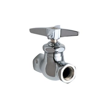 Chicago 45-ABCP Straight Stop Fitting