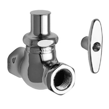 Chicago 45-LKCCP Straight Stop Faucet (Discontinued)