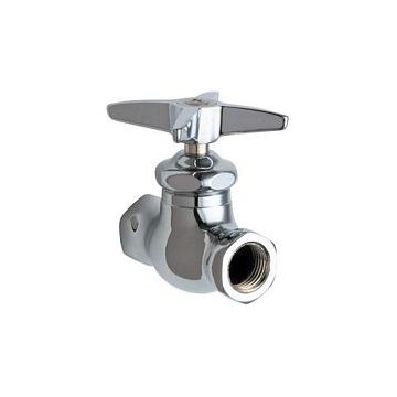 Chicago 45-XKABCP Straight Stop Fitting