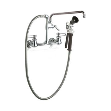 Chicago 509-GCVBL12ABCP Pre-Rinse Fitting with 613-A Adapta-Faucet