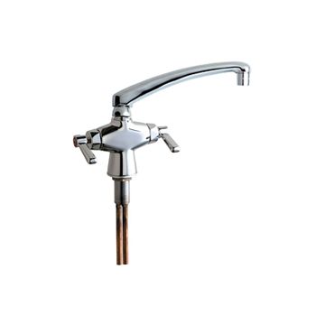 Chicago 51-L8ABCP Hot and Cold Water Mixing Sink Faucet