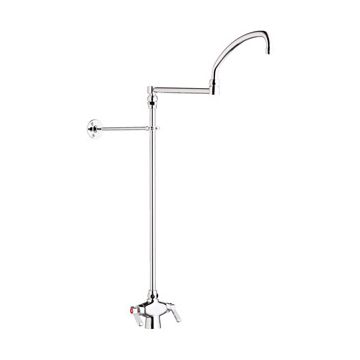 Chicago 511-ABCP Hot and Cold Water Mixing Pot and Kettle Filler Faucet