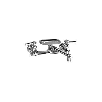 Chicago 540-ABCP Hot and Cold Water Sink Faucet with Soap Dish