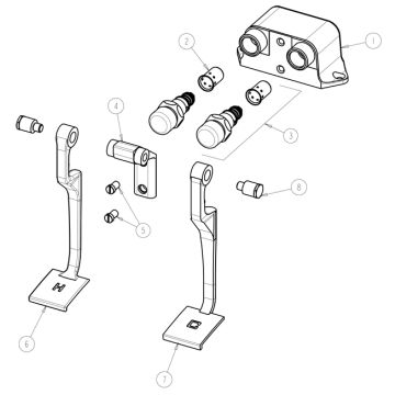 Chicago 625-LP Series Foot Valve Parts Breakdown