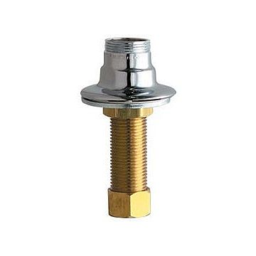 Chicago 626-LESSSPTCP Single Water Inlet Fitting, Less Spout