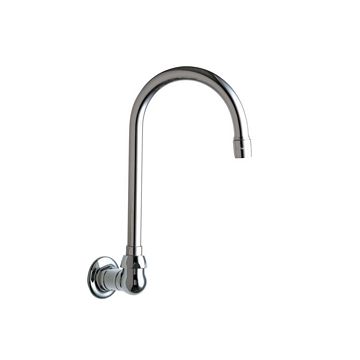 Chicago 629-GN2AE3ABCP Remote Rigid/Swing Gooseneck Spout