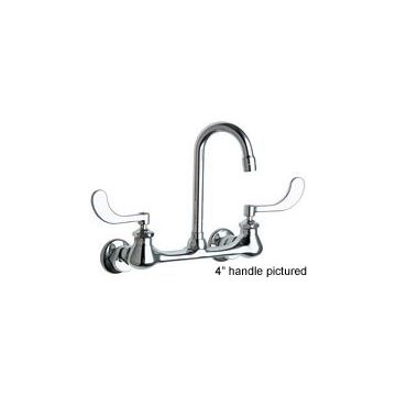 Chicago 631-E19-319ABCP Hot and Cold Water Sink Faucet