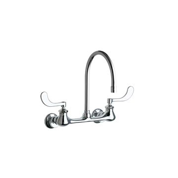 Chicago 631-GN8AE3CP Wall Mount Faucet (Discontinued)