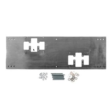 Haws 6700.4 "Hi-Lo" in-wall mounting plate for most dual bubbler fountains