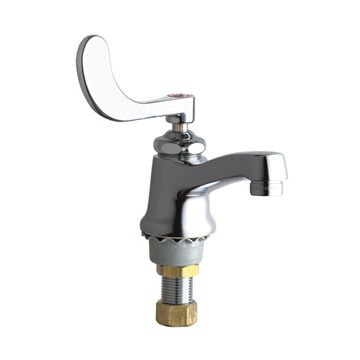 Chicago 700-317HOTCP Single Lavatory Faucet (Discontinued)