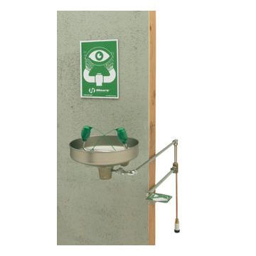 Haws 7433FP Freeze-Resistant Wall-Mounted Eye/Face Wash