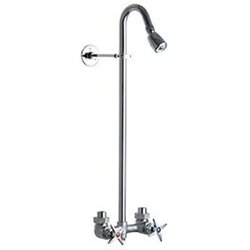 Chicago 752-RCF Exposed Two Valve Shower Faucet