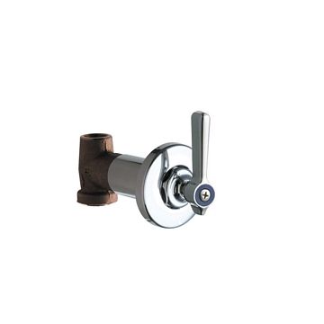 Chicago 770-369COLDABCP Cold Water Concealed Straight Valve