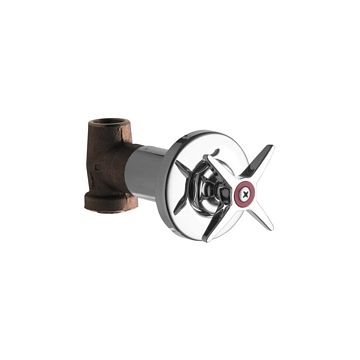 Chicago 770-HOTABCP Hot Water Concealed Straight Valve